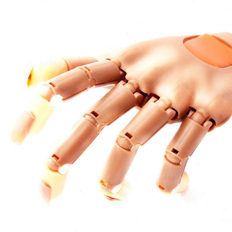 Manicure Training Tool, Nail Art Practice, Prosthetic Practice Hand - available at Sparq Mart