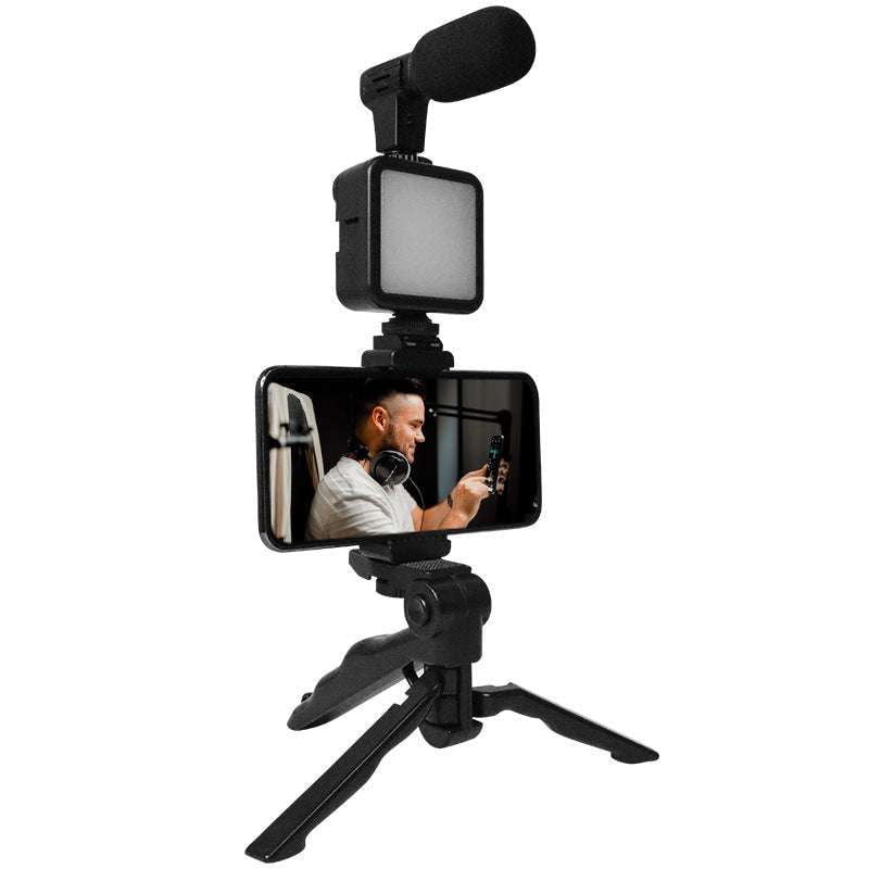 Mini Light Stand, Pocket Light Rechargeable, Vlog Phone Holder - available at Sparq Mart