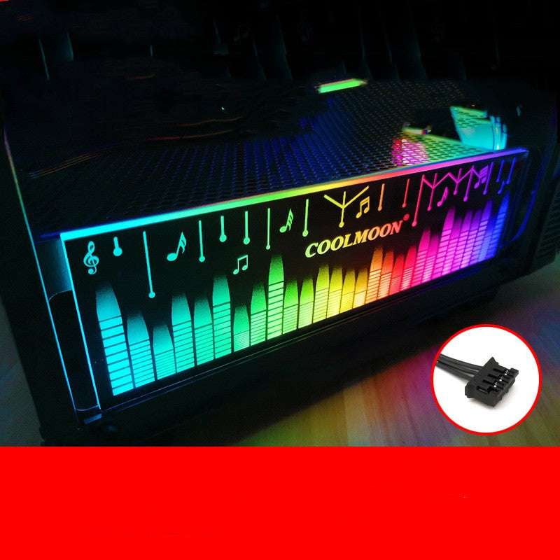 Customizable PC Case Light, LED Light Bar Bracket, RGB Graphics Card Holder - available at Sparq Mart