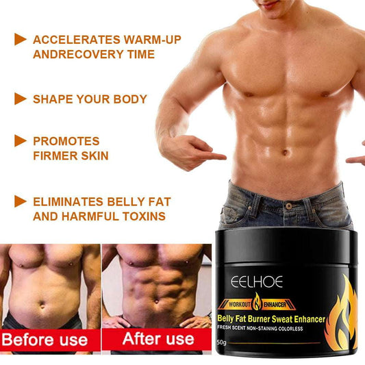 Fat Burning Enhancer, Fitness Shaping Cream, Sculpting Abdominal Cream - available at Sparq Mart