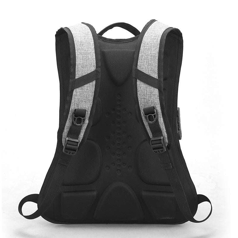 Anti-Theft Laptop Bag, Secure Travel Backpack, USB Charging Backpack - available at Sparq Mart