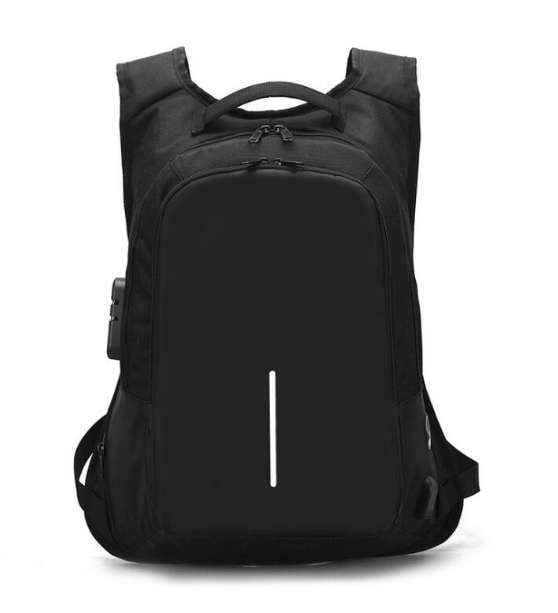 Anti-Theft Laptop Bag, Secure Travel Backpack, USB Charging Backpack - available at Sparq Mart