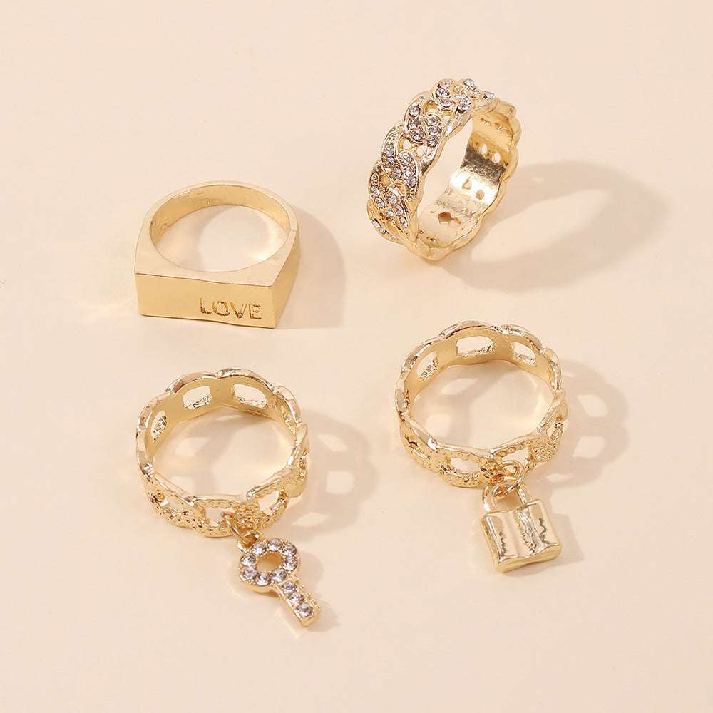 Buy Diamond Rings, Luxury Geometric Rings, Personalized Jewelry - available at Sparq Mart