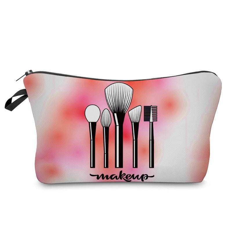 Multipurpose clutch, Printed makeup organizer, Women's makeup bag - available at Sparq Mart