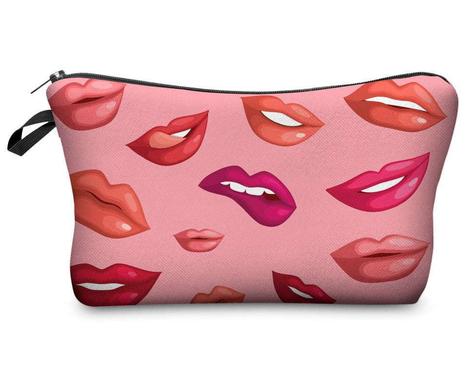 Multipurpose clutch, Printed makeup organizer, Women's makeup bag - available at Sparq Mart