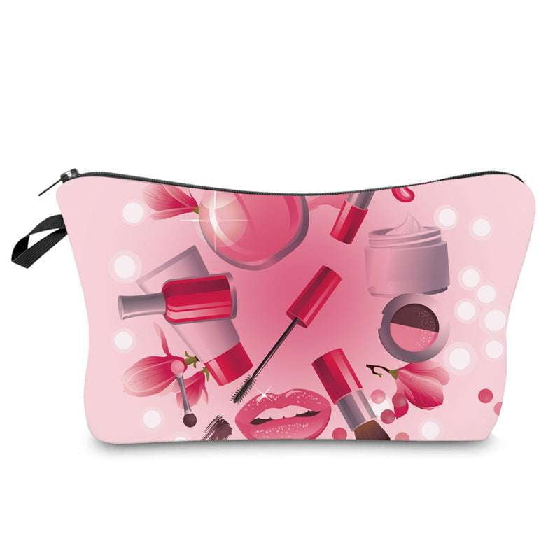 Multipurpose clutch, Printed makeup organizer, Women's makeup bag - available at Sparq Mart