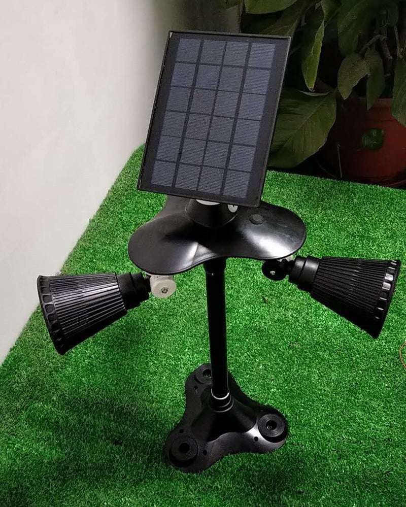 Garden LED Illumination, LED Solar Wall Lamp, Outdoor Solar Lighting - available at Sparq Mart