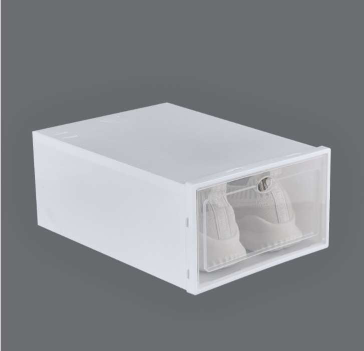 Bedroom Shoe Storage Solution, Clamshell Drawer Shoebox, Sturdy Shoe Organizer - available at Sparq Mart