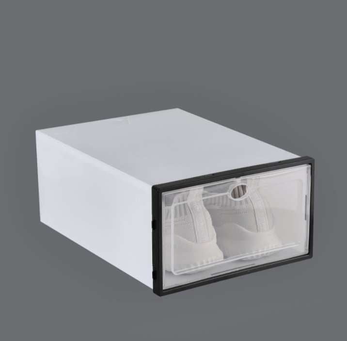 Bedroom Shoe Storage Solution, Clamshell Drawer Shoebox, Sturdy Shoe Organizer - available at Sparq Mart