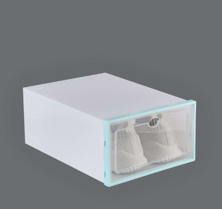 Bedroom Shoe Storage Solution, Clamshell Drawer Shoebox, Sturdy Shoe Organizer - available at Sparq Mart