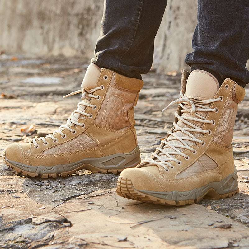 Airborne Boots, Men's Combat Boots, Ultralight Military Boots - available at Sparq Mart