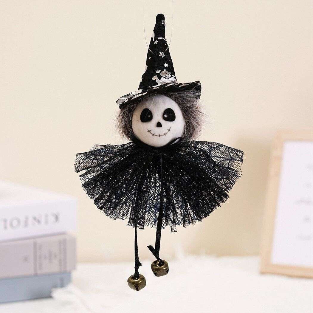 Gauze Witch Pendant, Halloween Decorative Accents, Halloween Witch Decor - available at Sparq Mart