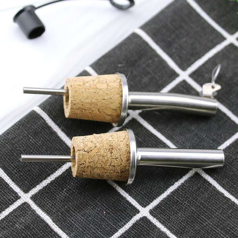 Oil Bottle Stopper, Small Tube Stopper, Stainless Bottle Cork - available at Sparq Mart