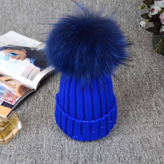 Autumn/Winter Fashion, Fluffy Ball Hat, Wholesale Hats - available at Sparq Mart