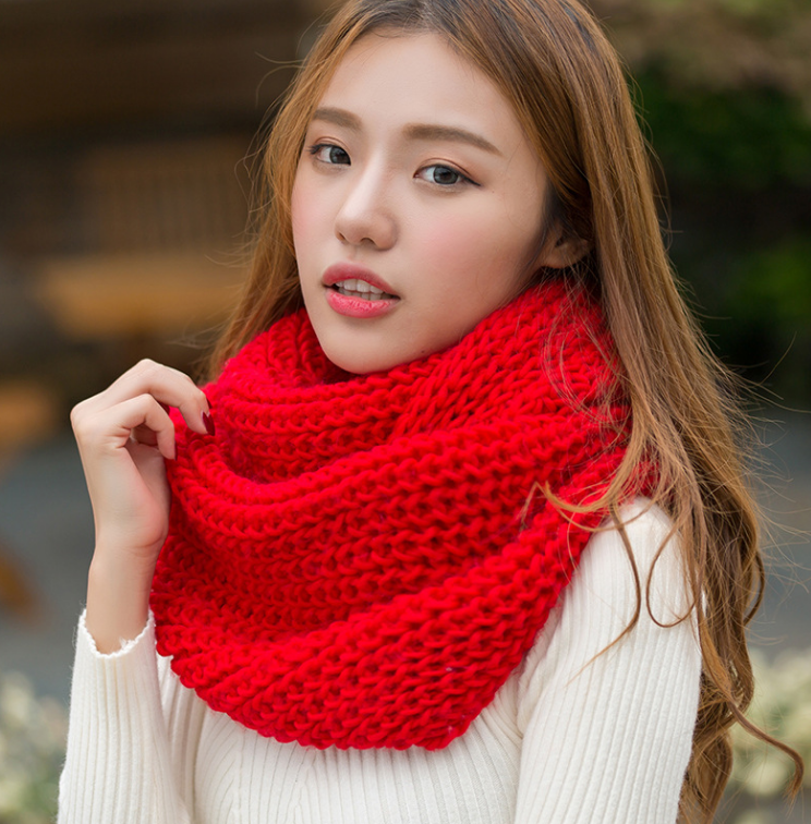 cold-proof hooded scarf, cozy padded scarf, women's warm scarf - available at Sparq Mart