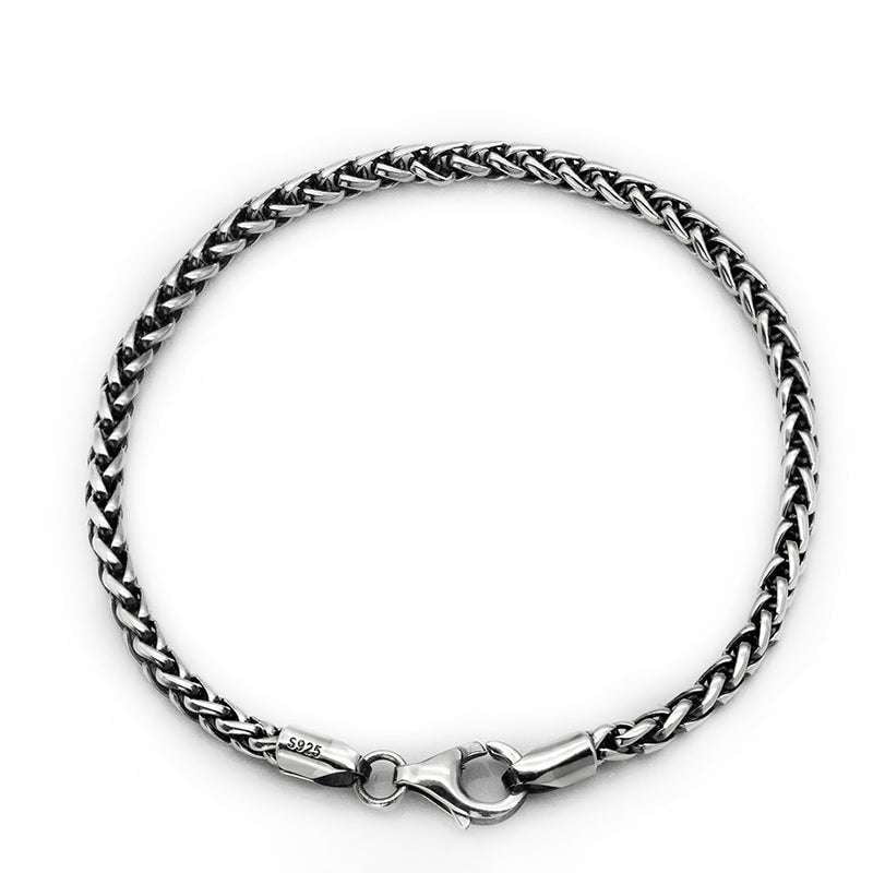 Distressed Bracelet, High-end Bracelet, Sterling Silver Bracelet - available at Sparq Mart