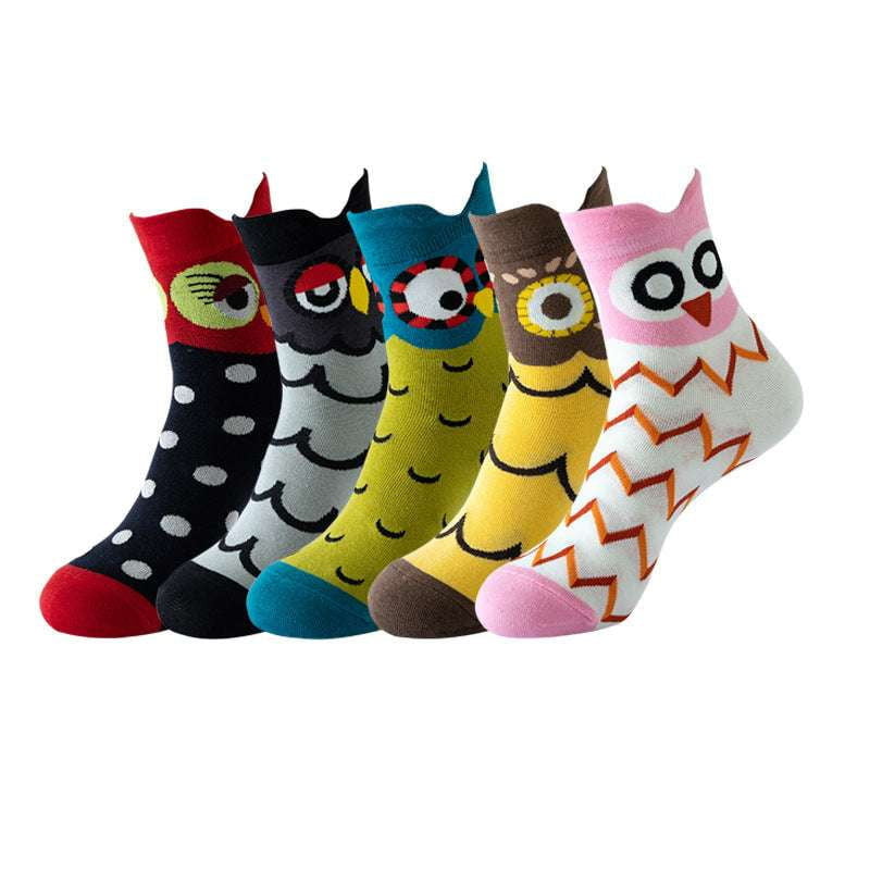 Animal pattern socks, Casual print socks, Colorful long socks - available at Sparq Mart