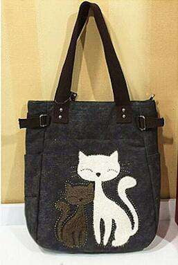 cat-themed accessories, feline shoulder bag, unique cat purse - available at Sparq Mart