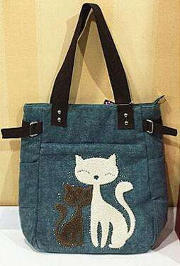 cat-themed accessories, feline shoulder bag, unique cat purse - available at Sparq Mart