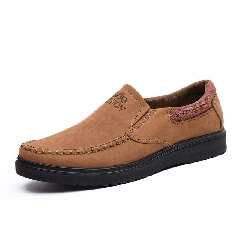 Extra Large Size Shoes, Men's Breathable Cloth Shoes, Middle-Aged Casual Footwear - available at Sparq Mart