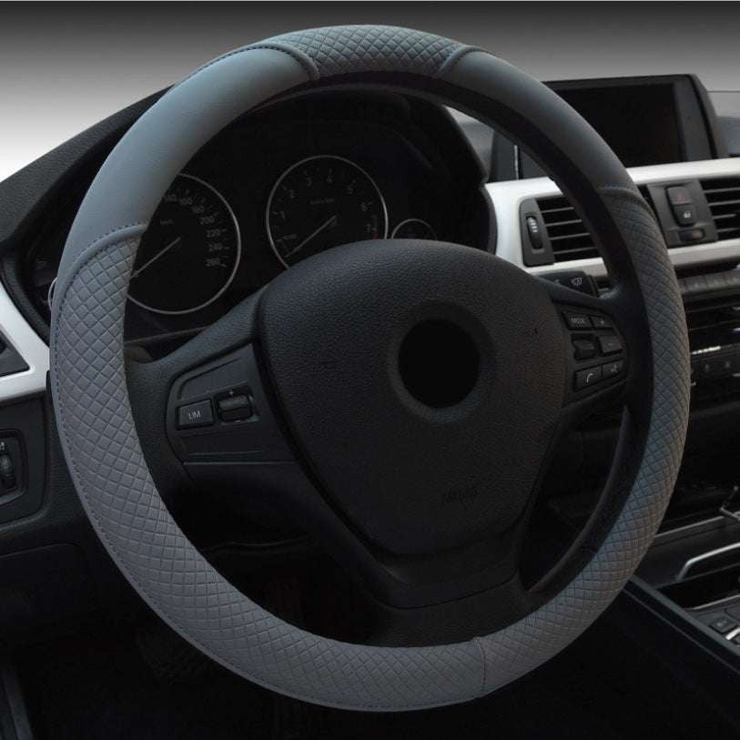 braid interior car accessories, ice silk car steering wheel cover, non-slip car accessories - available at Sparq Mart