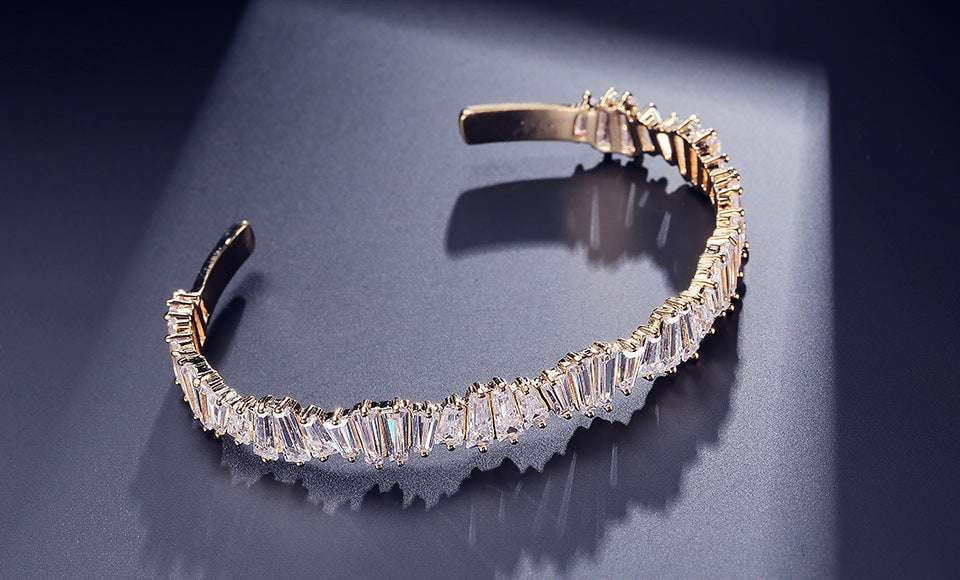 Sparkling Zircon, Stylish Ladies Bracelet - available at Sparq Mart