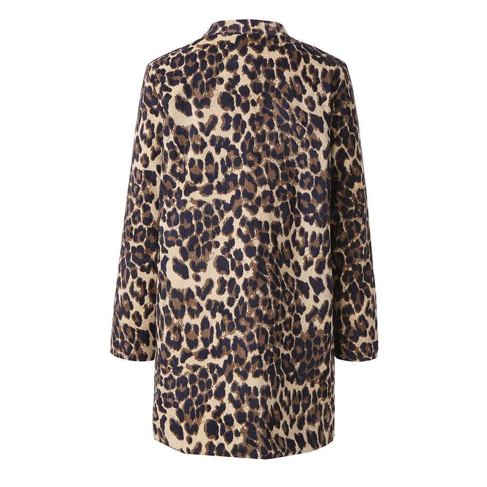 Leopard Print Suit, Long Sleeve Outfit, Premium Leopard Suit - available at Sparq Mart