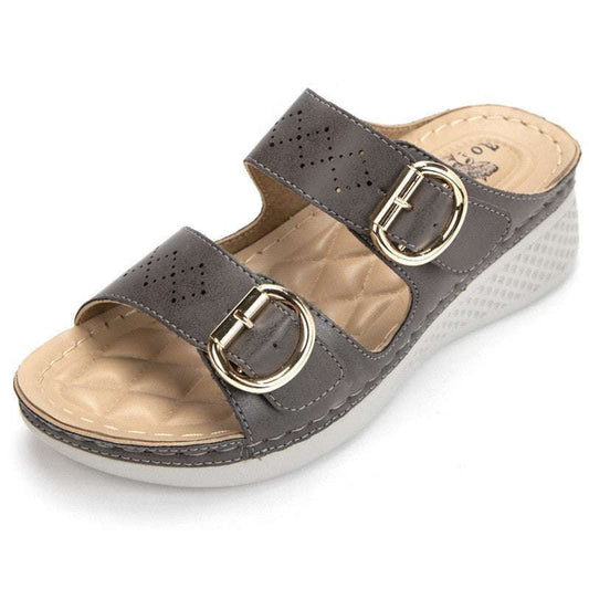 Comfort Women's Sandals, Metal Buckle Sandals, Sports Style Sandals - available at Sparq Mart