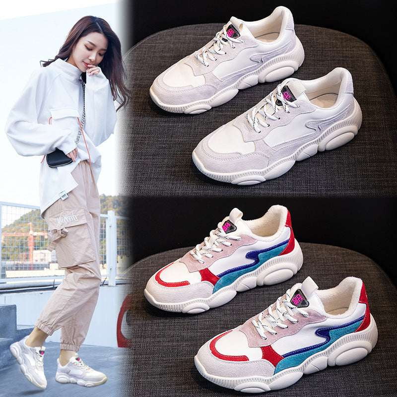 Comfortable Women's Footwear, Red Casual Sneakers, Summer Fashion Sneakers - available at Sparq Mart