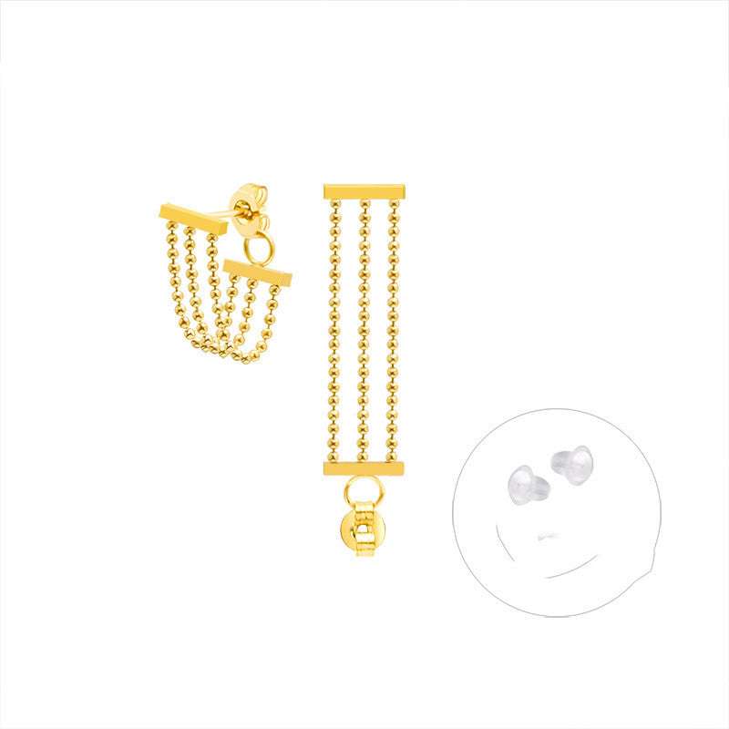 Fashionable Bead Earrings, Trendy Tassel Earrings, Unique Chain Earrings - available at Sparq Mart