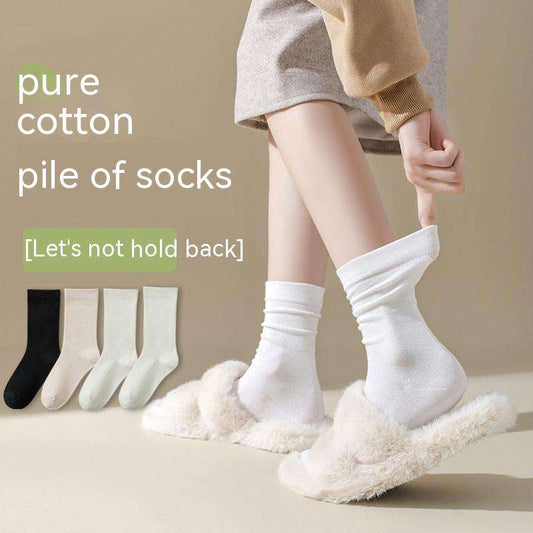 purified cotton socks, Sparq Mart, women's casual socks - available at Sparq Mart