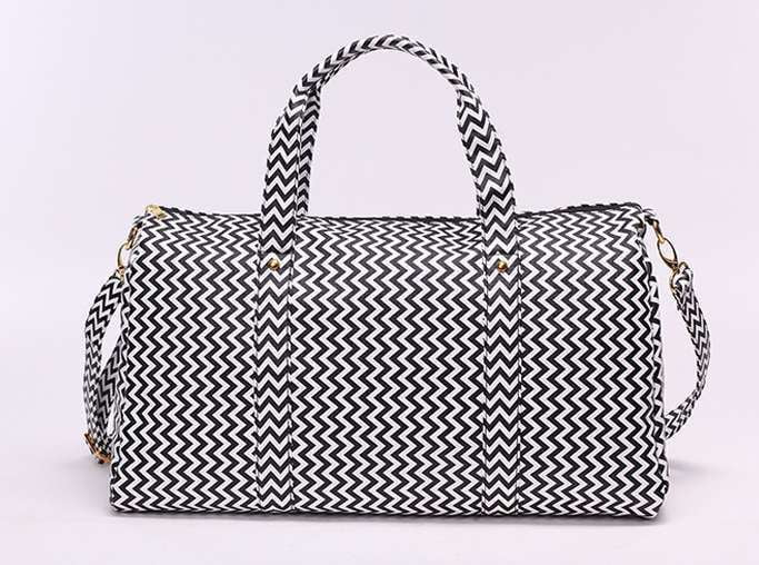 Chic Travel Handbag, Shoe Compartment Bag, Women's Travel Tote - available at Sparq Mart