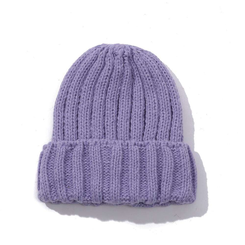 stylish wool cap, unisex knit beanie, wool winter hat - available at Sparq Mart