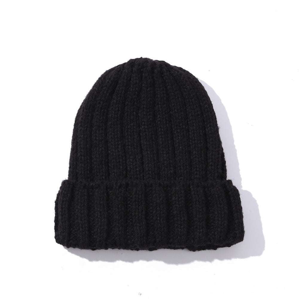 stylish wool cap, unisex knit beanie, wool winter hat - available at Sparq Mart