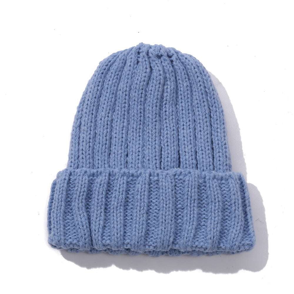 stylish wool cap, unisex knit beanie, wool winter hat - available at Sparq Mart