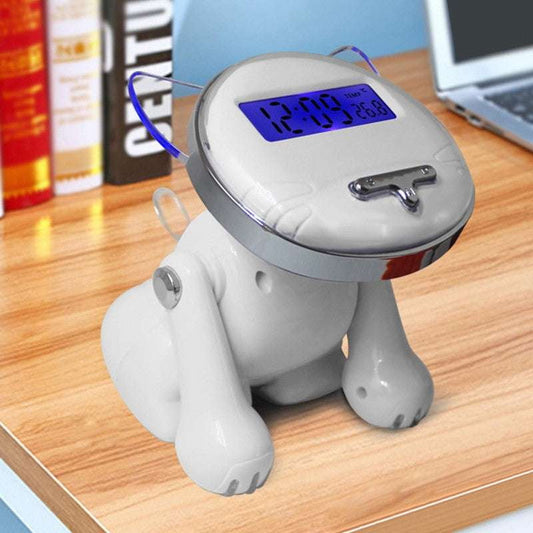 Cute Animal Alarm Clock, Kids’ Time Teaching Clock, Multifunctional Bedroom Clock - available at Sparq Mart