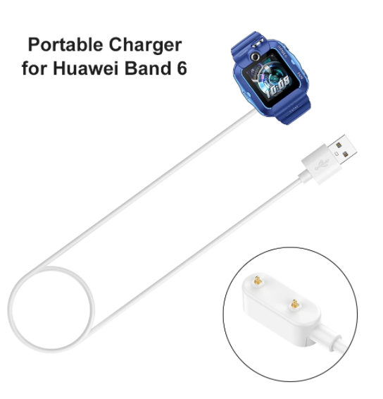 Honor Watch ES charger, Huawei Watch Fit charger, magnetic charging cable holder - available at Sparq Mart