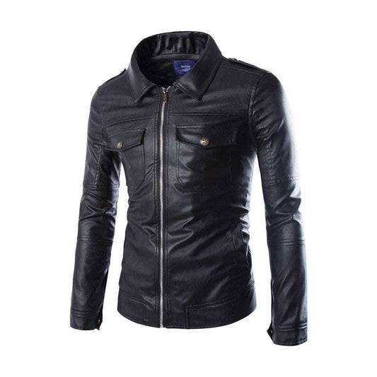 Men's Leather Streetwear, Street Style Leather, Trendy Leather Jackets - available at Sparq Mart