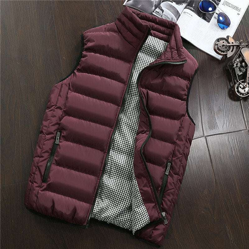 Comfortable Cotton Vest, Fashion Down Vest, Winter Cotton Vest - available at Sparq Mart