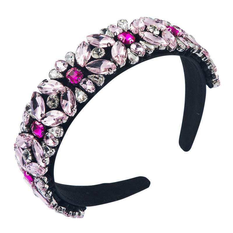 Elegant Baroque Accessory, Stylish Women's Headwear, Trendy Fabric Headband - available at Sparq Mart