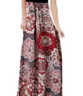 Colorful Patchwork Sundress, Floral Sundress Women, Printed Summer Dress - available at Sparq Mart