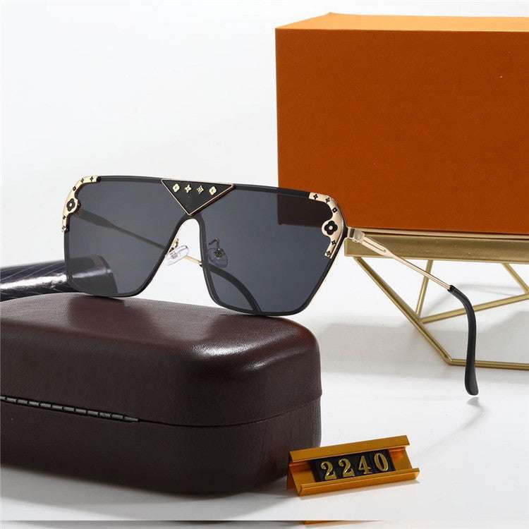 Gradient Fashion Sunglasses, Metal Frame Eyewear, Stylish Sunglasses Online - available at Sparq Mart