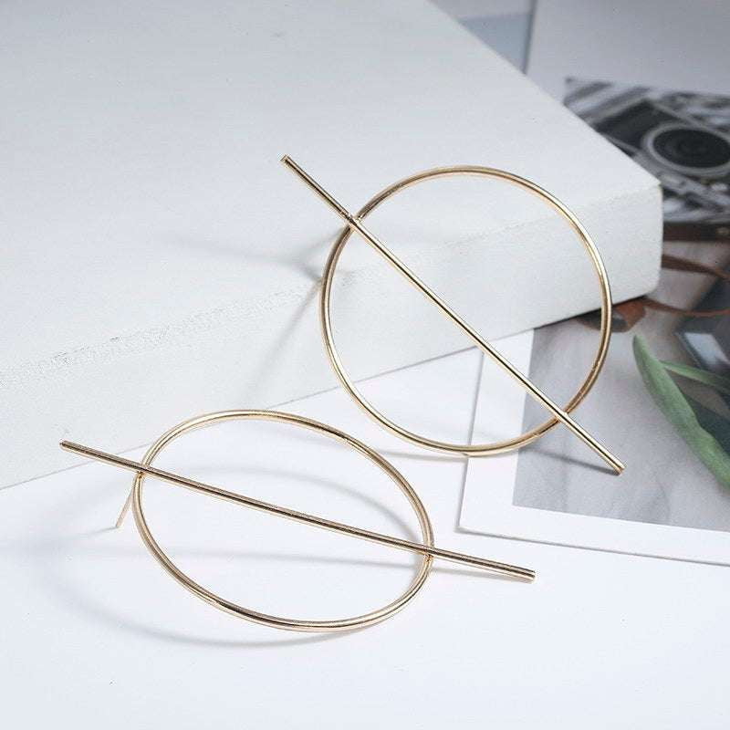 fashion hoop earrings, gold hoop earrings, silver hoop earrings - available at Sparq Mart