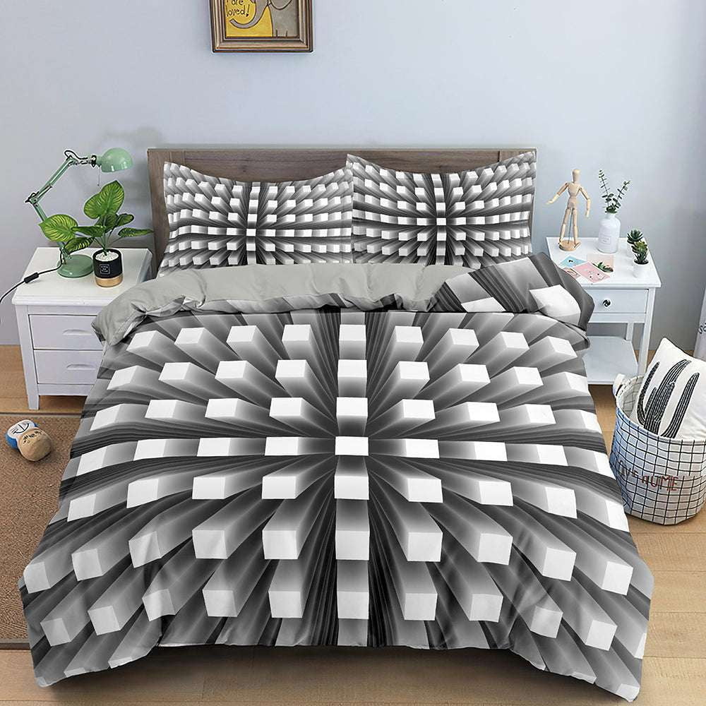 3D bedding collection, creative duvet cover, digital print comforter - available at Sparq Mart