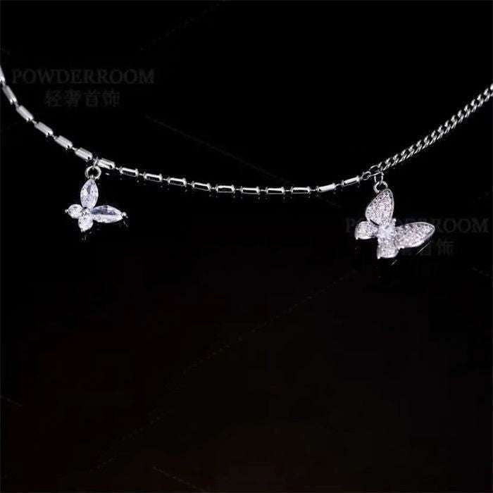 Butterfly Anklet Jewelry, Elegant Anklet Accessory, Luxury Anklet Design - available at Sparq Mart