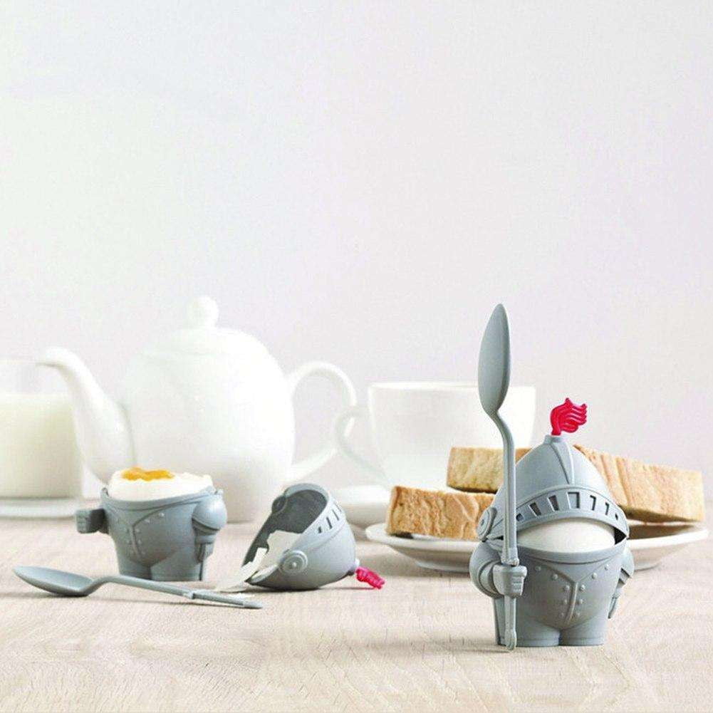 Chivalrous Tableware Item, Knight Egg Holder, Novelty Breakfast Accessory - available at Sparq Mart