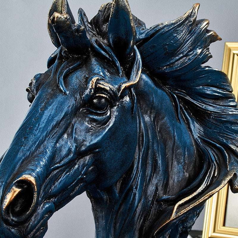 Creative Home Decor, Ornamental Horse Gifts, Resin Horse Figurines - available at Sparq Mart