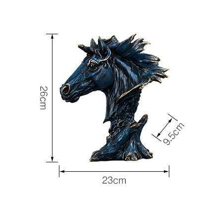 Creative Home Decor, Ornamental Horse Gifts, Resin Horse Figurines - available at Sparq Mart