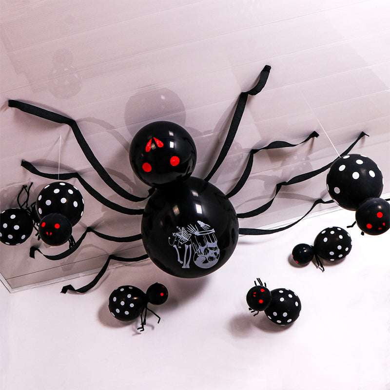 Durable Festive Balloons, Halloween Party Decorations, Spider Halloween Balloon - available at Sparq Mart