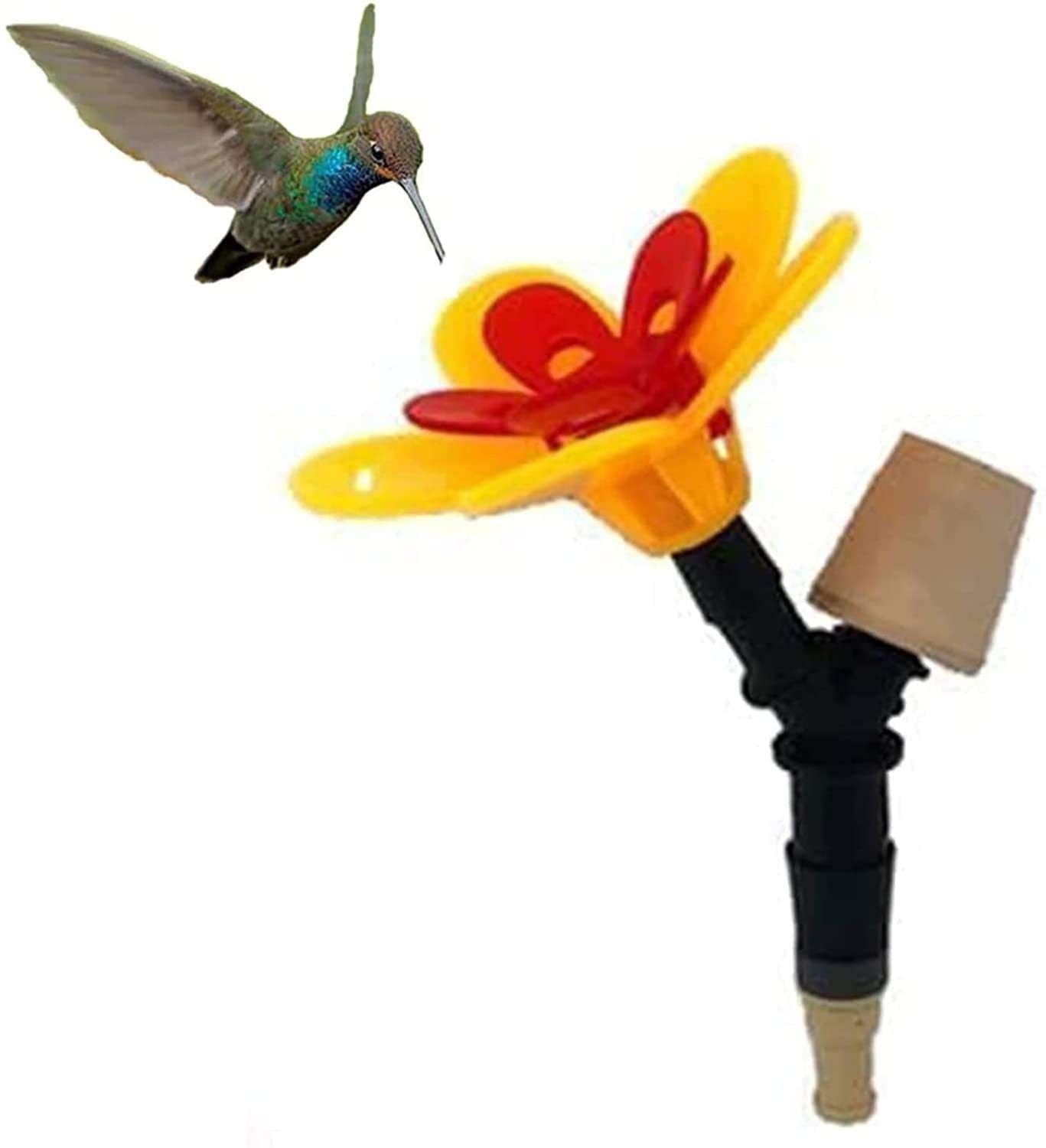 Bottle Bird Decor, Courtyard Feeder Charm, Garden Bird Feeder - available at Sparq Mart